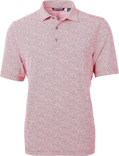  Alt Botanical Print Polo Shirt