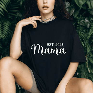  Alt Custom Year Mama Est. Shirt, Mothers Day Shirt, Mom Shirt, Mama Shirt, Grandma Shirt, Mother’S Day Shirt, Shirt For Mom