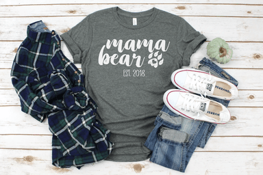  Alt Custome Year Mama Bear Est Shirt, Mom Shirt, Mama Shirt, Mother’S Day Shirt, Premium Shirt