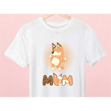  Alt Bluey Mum Chilli Heeler Adult T-Shirt, Mom Shirt, Mama Tee, Premium T- Shirt