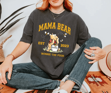  Alt Custom Year Mama Bear Winnie The Pooh Shirt, Disney Mom Shirt, Mom Shirt, Mama Shirt, Mother’S Day Shirt, Shirt For Mom