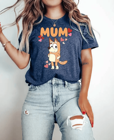  Alt Bluey Mum T-Shirt, Mom Shirt, Mama Shirt, Premium Shirt